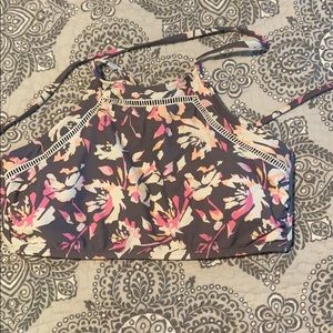 Floral Halter Swim top